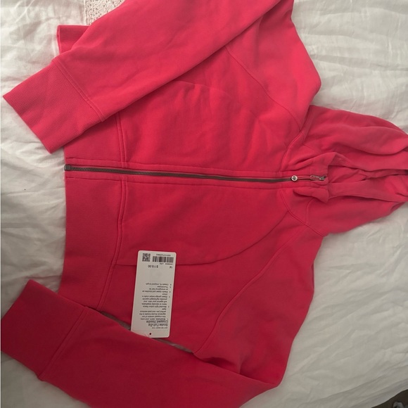 Scuba full-zip Cropped hoodie - Picture 6 of 6